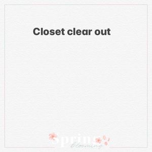 Make me an offer :D Closet clear out